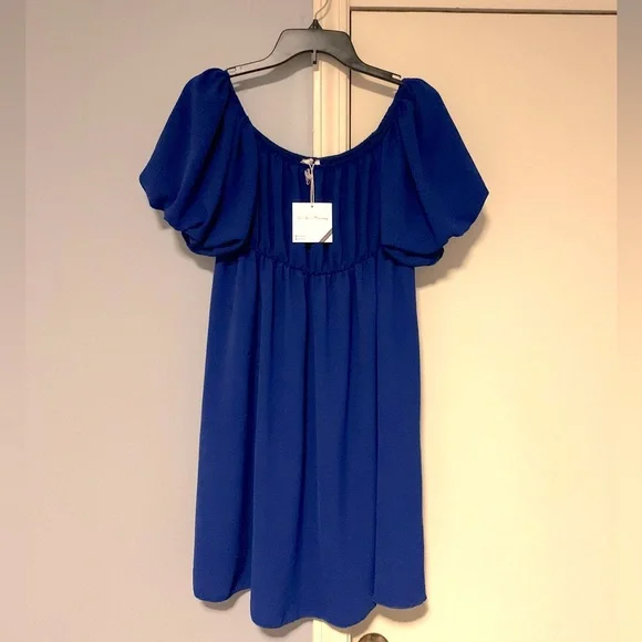 See You Monday Dresses | Nwt!! See You Monday Dress | Color: Blue | Size: L | Pretty_Britbri's Closet